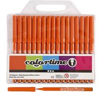 Pennarello Colortime, arancio, ampiezza tratto: 2 mm, 18pz