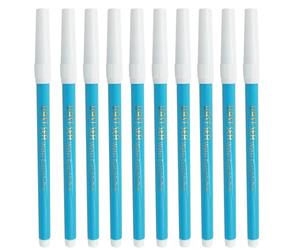 Pennarello da ricamo, pennarelli in tessuto lavabili per il | Pennarello per tessuto a inchiostro scomparso cancellabile ad acqua 10 pezzi - Matite per marcatura lavabili, pennarelli