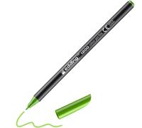 Pennarello Edding 1200 - Punta tonda - Linea 1mm - Inchiostro a base d acqua - Colore verde neon