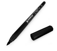 Edding 4200-01 - Confezione da 10 pennarelli per porcellana con punta a pennello flessibile, colore: nero