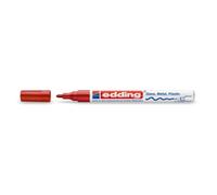 Pennarello Edding 751 Effetto Verniciato Punta Fine 1-2 mm Rosso