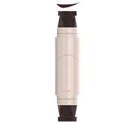 Pennarello Eyeliner Rotante Integrato, Pennarello Eyeliner Liquido a Doppia Testa, Timbro di Precisione, Liner a Ala Facile da Usare in Un Solo Passo, Impermeabile e Anti-Sbavature (Marrone)