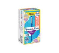 Pennarello Flair Nylon - punta 1,10 mm - blu - Papermate - conf. 30 + 6 pezzi