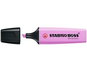 Pennarello fluorescente pastello Stabilo Boss 70 - Linea tra 2 e 5 mm - Ricaricabile - Inchiostro aqua base - Colore fuchsia gh NEW