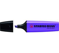 Pennarello Fluorescente Stabilo Boss 70 - Linea tra 2 e 5 mm - Ricaricabile - Base acqua Inchiostro - Colore viola fluo