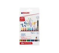 ASTUCCIO 10 PENNARELLI BRUSH 1 4-1340-10-4 340 COLORI GLITTER