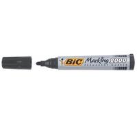 Marcatori permanente Marking a base d'alcool - punta tonda 1,70mm - nero - Bic - conf. 12 pezzi