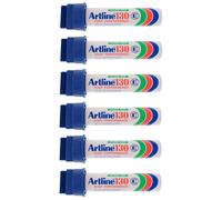 Pennarello Indelebile Penne Extra Spesso Artline EK130 Jumbo Largo 3cm - Pacco 6