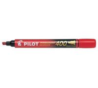 Pennarello indelebile Pilota 400 - Punta imballata 4,5 mm - 4 mm - colore rosso NEW