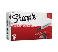 Pennarello indelebile Sharpie Broad Scalpello Inchiostro resistente all'acqua sb