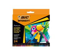 BIC - 977892 - Pennarello Intensity Premium - colori assortiti - conf. 24 pezzi - 101401 - Conf. da 1 Pz. - 977892