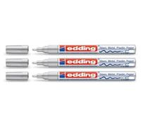 Pennarello lucido edding Creative 751 Argento, 1-2 mm (confezione da 3)
