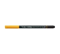 Pennarello Lyra Aqua Brush Duo: arancio chiaro, ast. app. da 10 u.