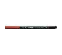 Pennarello Lyra Aqua Brush Duo: rosso indiano, ast. app. da 10 u.