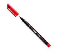 Pennarello marcatore indelebile ohp stabilo 842 f 0 7 (1 pezzo) colore - Rosso