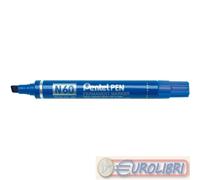 PENNARELLO N60 BLU 12PZ PENTELPEN PUNTA SCALPEL.