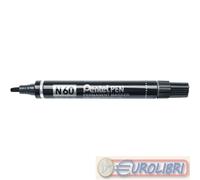 PENNARELLO N60 NERO 12PZ PENTELPEN PUNTA SCALPEL.