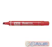 PENNARELLO N60 ROSSO 12PZ PENTELPEN PUNTA SCALPEL.