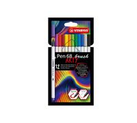 STABILO Pen 68 brush ARTY marcatore Colori assortiti 18 pz
