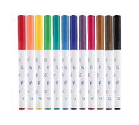 Pennarello per - 12 penne per pittura a base d'acqua | Set di pennarelli artistici per bambini, pennarello per lavagna bianca, pennarelli per, penne artistiche a prova di perdite