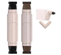 Pennarello per eyeliner Twist-Up con timbro a forma di ala, pieghevole, resistente alle sbavature e waterproof, perfetto per principianti