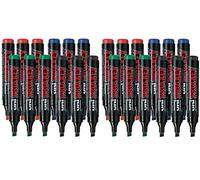 Pennarello per lavagna a fogli mobili, a tinta unita, 3-6 mm Confezione da 24 pezzi assortiti.
