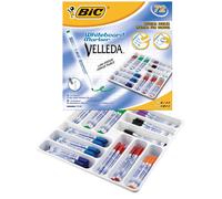 Pennarello Per Lavagna BiC Velleda 1721 Assortito (Confezione Da 72)