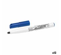Pennarello per Lavagna Bic Velleda 1741 Azzurro Bianco [12 Unità]