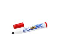 Pennarello per lavagna cancellabile Whiteboard Marker Velleda 1701 Recycled BIC - punta tonda 1,5mm - rosso - Bic - con
