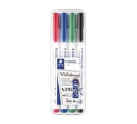 STAEDTLER 301WP6 - Marcatore per lavagna bianca, 1 mm, 6 colori