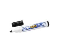 Pennarello per lavagne cancellabili Whiteboard Marker Velleda 1701 Recycled Bic - punta tonda 1,5mm - nero - Bic - conf