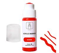 Pennarello per mop acrilico Graffiti penna da 18 mm per illustrazioni audaci, inchiostro permanente per muri, tela, carta, metallo e vetro, strumento di pittura ricaricabile