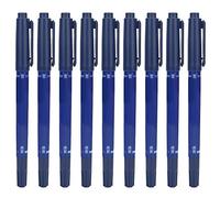 Pennarello per, Pennarelli e Piercing Tattoo Marking Pen Pennino per Oleoso a Doppia Testa Pennato Posizionamento Marcatura Strumento Temporanei 10 Pezzi(Blu)
