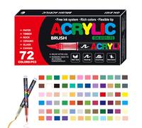 Pennarello Per Pittura Acrilico - Set Di Penne Per Pittura Artigianale, Set Di Pennarelli Acrilico | Impermeabile Marcatori Acrilico Disegna Forniture Per L'Artigianato, Progetti S