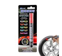 Pennarello per pneumatici - Penna impermeabile per pneumatici auto | Pennarello colorato ad asciugatura rapida fai da te, pneumatici, recinzioni, scarpe di tela, pietre, disegni creativi, progetti fai