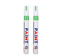 Pennarello per pneumatici per auto, moto, bicicletta, marcatore per pneumatici, etichettatura, impermeabile, colore verde