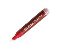 Pennarello per ripristinare le iscrizioni sbiadite con forte copertura, ideale per etichette commemorative, 10 ml (rosso, 14 cm)