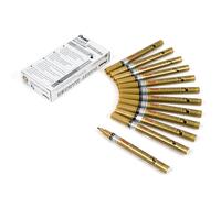 Pennarello Per Vernice Permanente Oro Extra Fine Punta A Proiettile Pentel MFP10