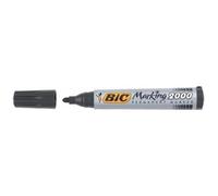 Pennarello Permanente BIC Marking 2000 Nero Punta Rotonda 1,7 mm 12 Pezzi