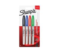 Pennarello Permanente Fine Tip Sharpie Assortito (Confezione 4) SHP1985858