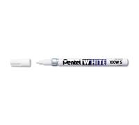 Pennarello Permanente Multi Uso Pentel Bianco 100WS Con 2 Inchiostri Gratis