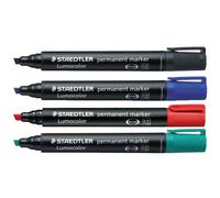Pennarello Permanente Staedtler Lumocolor 350 Con Punta A Cuneo Singolo