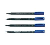 Pennarello Permanente Staedtler Lumocolor OHP Per Dvd Cd Vetro Plastica