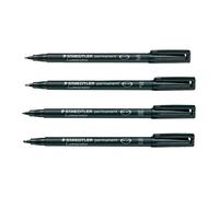 Pennarello Permanente Staedtler Lumocolor OHP Per Dvd Cd Vetro Plastica