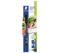 Staedtler Lumocolor - Pennarello Indelebile Nero, Pennarelli Punta Fine Adatti per Uso su Prodotti da Esterno, Marker ad Asciugatura Rapida Resistente ad Agenti Atmosferici, Acqua e Luce, 1 Pezzo