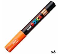 Pennarello POSCA PC-1M Arancio [6 Unità]