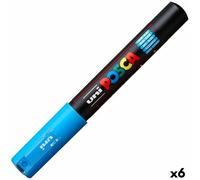 Pennarello POSCA PC-1M Azzurro Azzurro Chiaro [6 Unità]