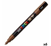 Pennarello POSCA PC-3M Marrone [6 Unità]