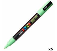 Pennarello POSCA PC-3M Verde Chiaro [6 Unità]