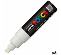 Pennarello POSCA PC-8K Bianco [6 Unità]